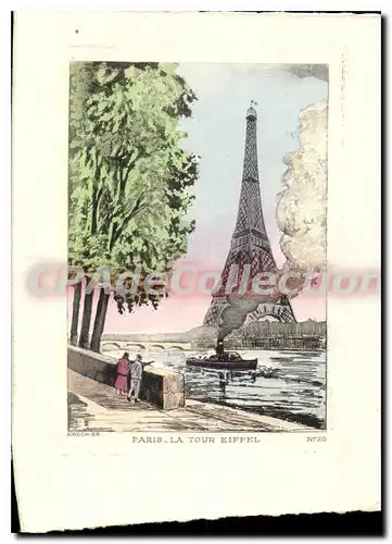 Cartes postales moderne Paris La Tour Eiffel