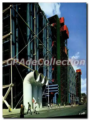 Cartes postales moderne Paris Centre National d'Art et de Culture Georges Pompidou