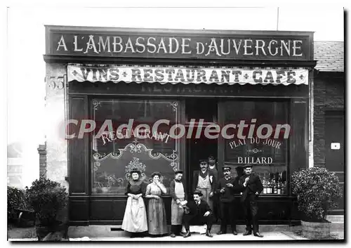 Cartes postales moderne Paris 1900 Les auvergnats de Paris