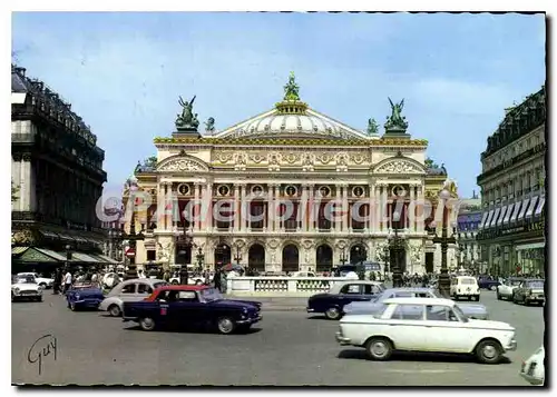 Cartes postales moderne Paris La Place de l'op�ra