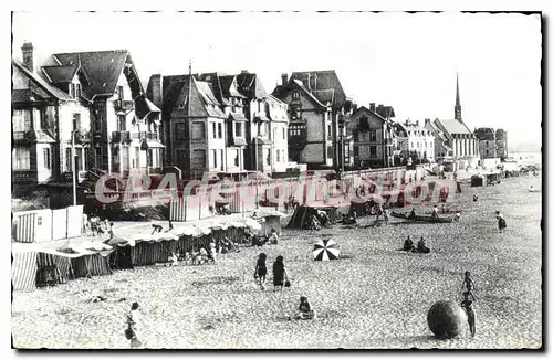 Ansichtskarte AK Houlgate Un coin de la Plage vers Cabourg