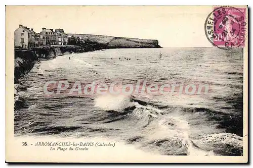 Cartes postales Arromanches les Bains Calvados La Plage du Grouin