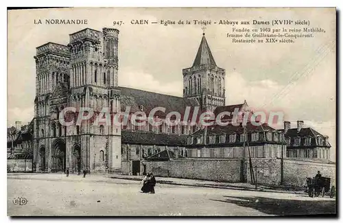 Ansichtskarte AK La Normandie Caen Eglise de la Trinite Abbaye aux Dames