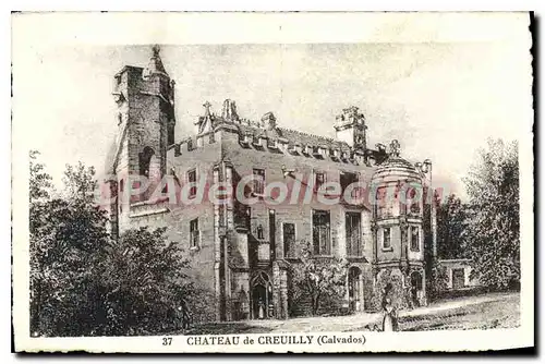 Cartes postales Chateau de Creuilly Calvados