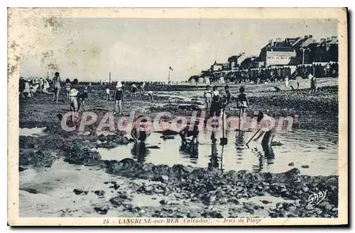 Cartes postales Langrune sur Mer Calvados Jeux de Plage