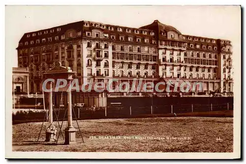 Cartes postales Deauville hotel royal