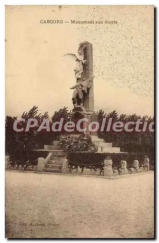 Cartes postales Cabourg Monument aux morts