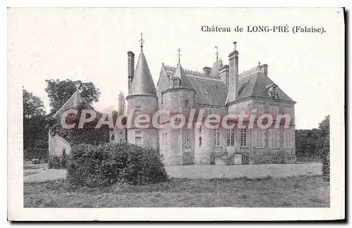 Ansichtskarte AK Chateau de Long Pre Falaise