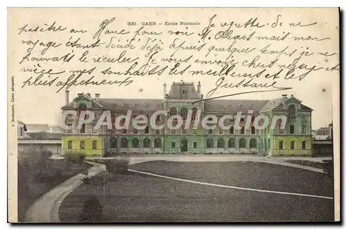 Cartes postales Caen Ecole Normale