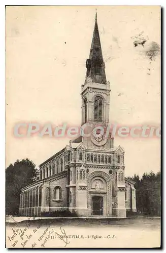 Cartes postales Deauville L'Eglise