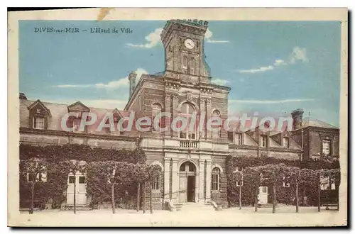 Cartes postales Dives sur Mer L'Hotel de Ville