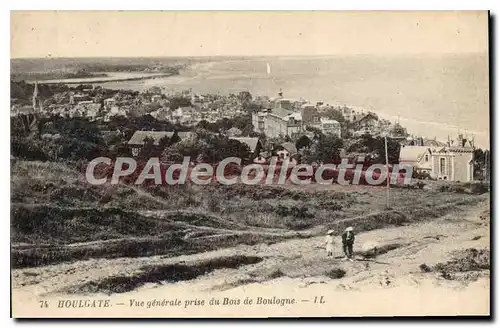 Cartes postales Houlgate Vue generale prise du Bois de Boulogne