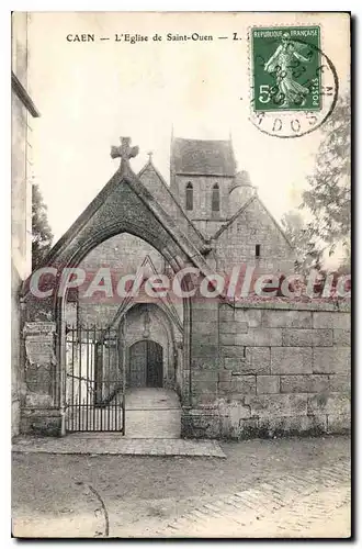 Ansichtskarte AK Caen L'Eglise de St Ouen