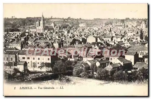 Cartes postales Lisieux Vue generale