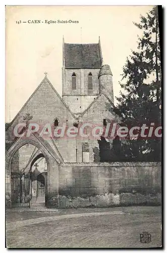 Ansichtskarte AK Caen L'Eglise de St Ouen