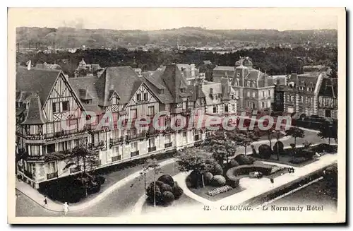 Ansichtskarte AK Cabourg Le Normandy Hotel