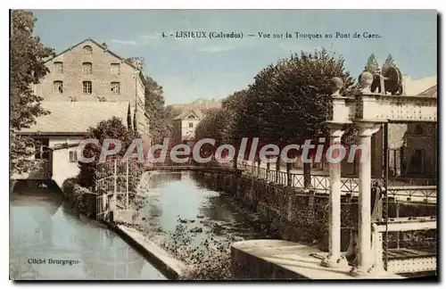 Cartes postales Lisieux Calvados Vue sur la Touques au Pont de Caen