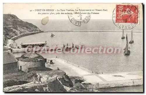 Cartes postales Port en Bessin La Tour Vauban