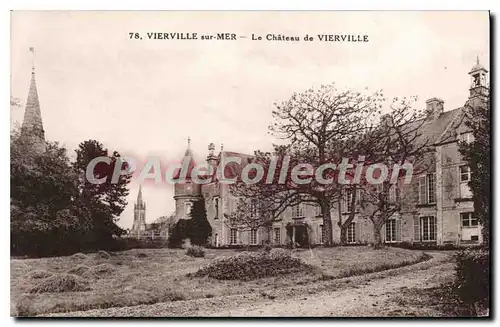 Ansichtskarte AK Vierville sur Mer Le Chateau de Vierville