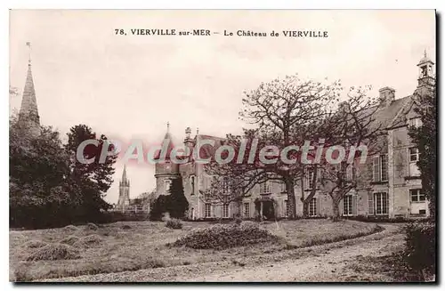 Cartes postales Vierville sur Mer Le Chateau de Vierville