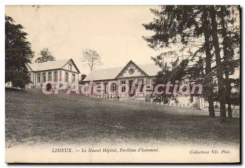 Cartes postales Lisieux le Nouvel hopital Pavillons d'Isolement