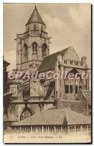 Cartes postales Caen Vieux Saint Etienne