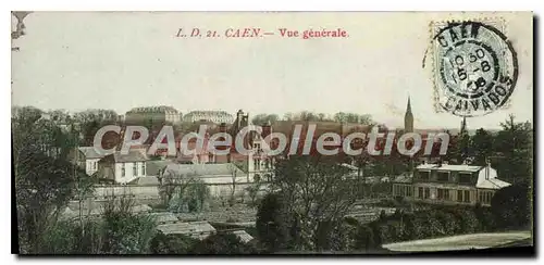 Cartes postales Caen vue generale