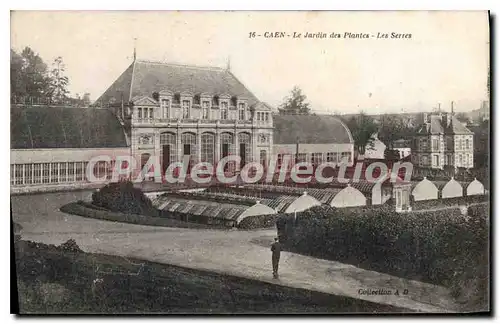 Cartes postales Caen le jardin des Plantes les Serres