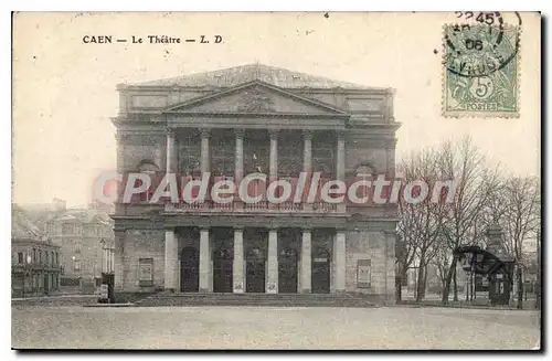 Cartes postales Caen le Theatre