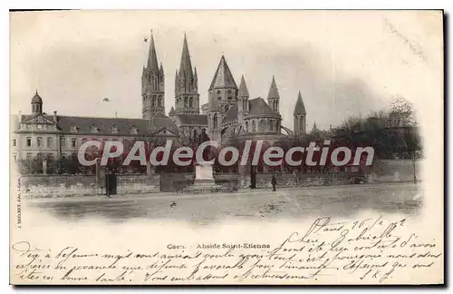 Cartes postales Caen Abside Saint Etienne