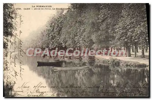 Cartes postales La Normandie Caen Boras de l'Orne le grand cours