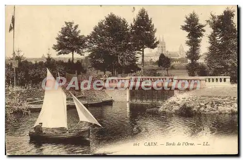 Ansichtskarte AK Caen Bords de l'Orne