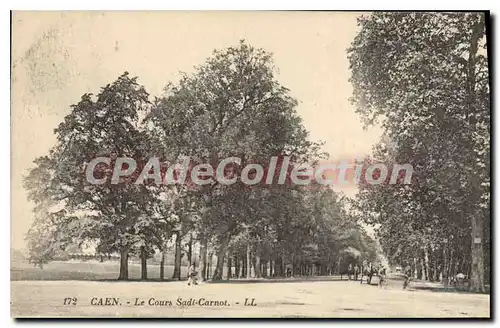 Cartes postales Caen le cours Sadi Carnot