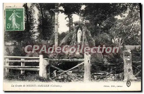 Cartes postales La Grotte de Mesnil Mauger calvados