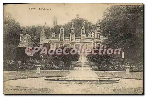 Cartes postales Reux le chateau