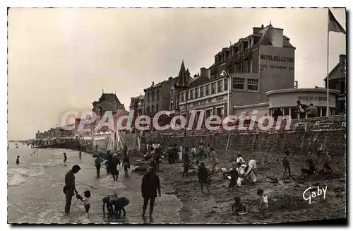 Ansichtskarte AK St Aubin sur Mer Calvados la plage