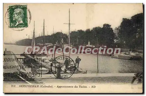 Cartes postales Ouistreham Calvados Appontements des Yachts