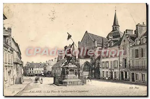 Ansichtskarte AK Falaise la place de Guillaume le Conquerant