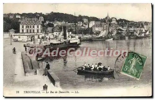 Ansichtskarte AK Trouville le Bac de Deauville