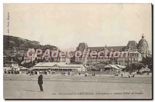 Cartes postales Houlgate Beuzeval Calvados grand hotel et casino