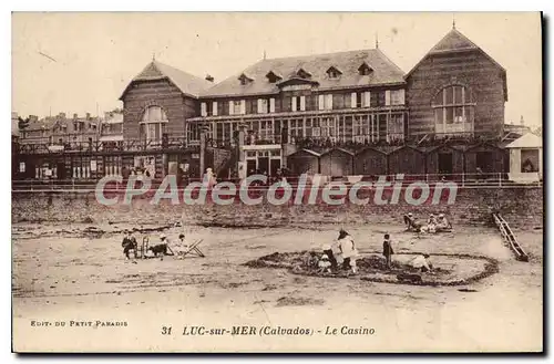 Ansichtskarte AK Luc sur Mer Calvados le casino