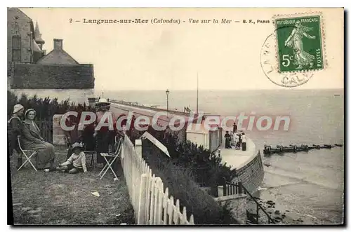 Cartes postales Langrune sur Mer Calvados vue sur la Mer