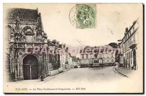 Cartes postales Falaise la place Guillaume le Conquerant