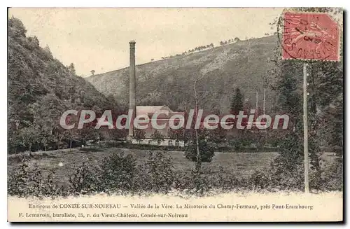 Cartes postales Environs de Conde sur Noireau Vallee de la Vere La Minoterie de Champ Fermant pres Pont Erambour