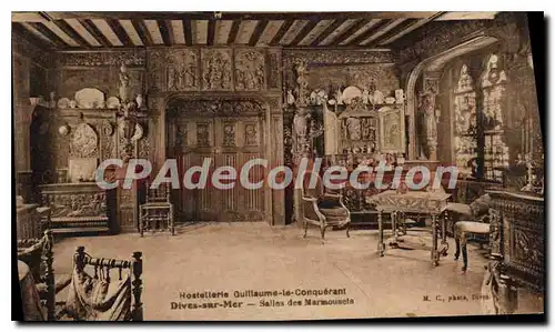 Cartes postales Hostellerie Guillaume le Conquerant Dives sur mer Salles des Marmousets