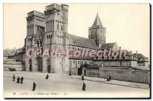 Cartes postales Caen l'Abbaye aux Dames