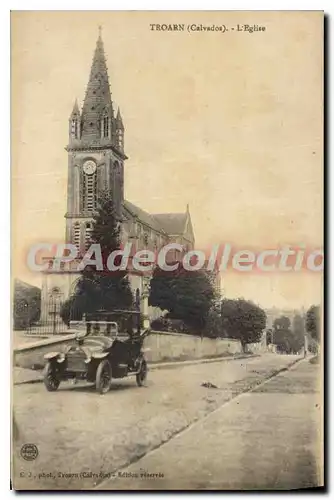 Ansichtskarte AK Troarn Calvados l'Eglise