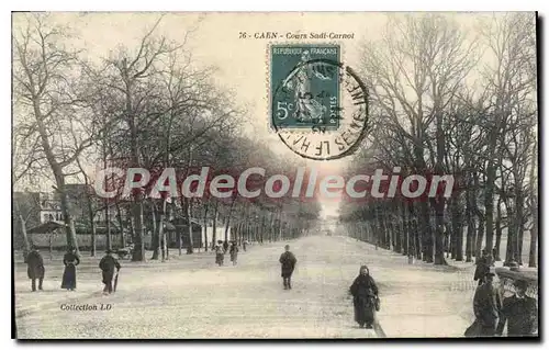 Cartes postales Caen cours Sadi Carnot