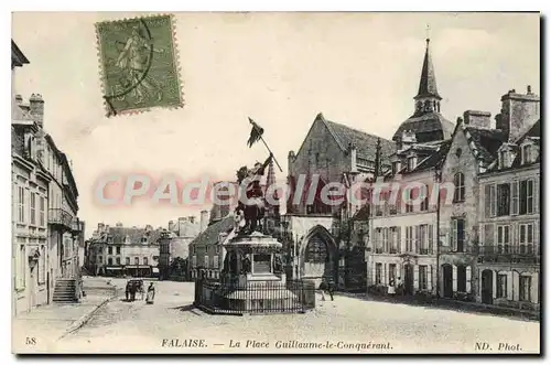 Ansichtskarte AK Falaise la place Guillaume le Conquerant