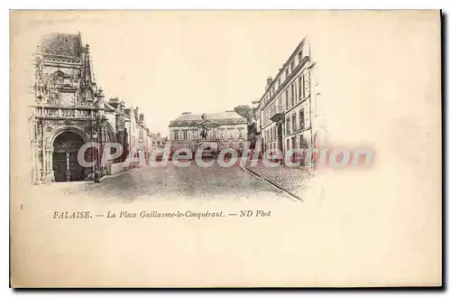 Cartes postales Falaise la place Guillaume le Conquerant